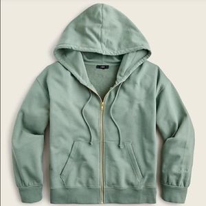 University terry zip up hoodie